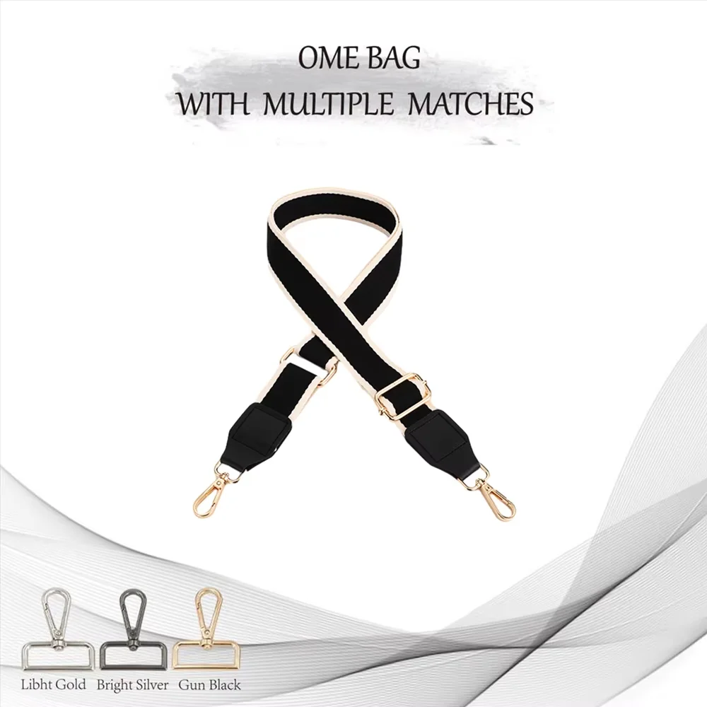 

3.8CM Bag Strap Handbag Belt Wide Crossbody Shoulder Bag Strap Replacement Strap Accessory Bag Part Adjustable Belt For Bags
