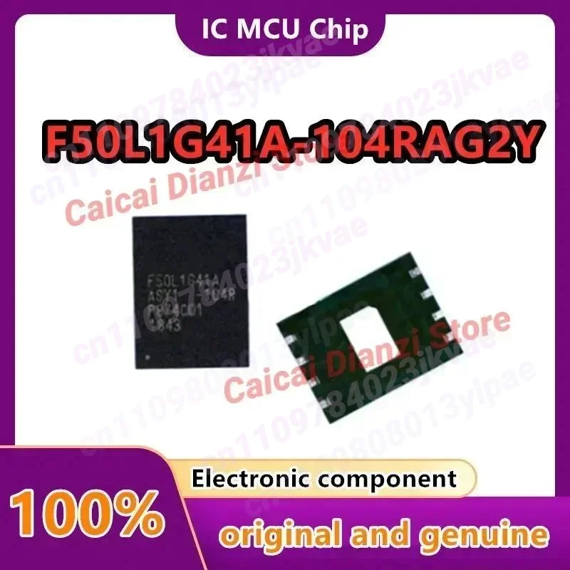 F50L1G41A-104RAG2Y   F50L1G41A F50L1G41  WSON-8 Memory Integrated Circuit IC  MCU Chips  1PCS/LOT
