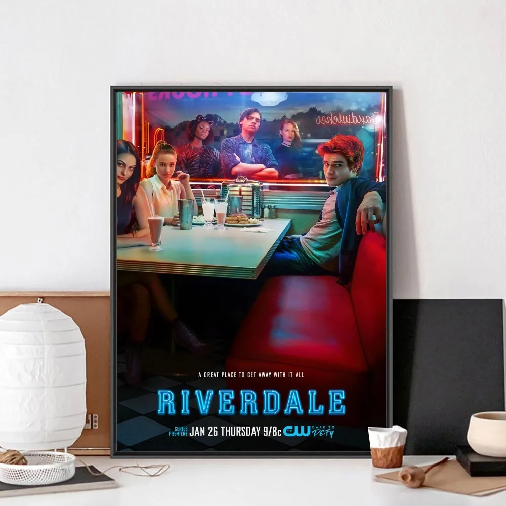 TV Drama R-riverdale  Poster No Framed Poster Kraft Club Bar Paper Vintage Poster Wall Art Painting Bedroom Study Stickers