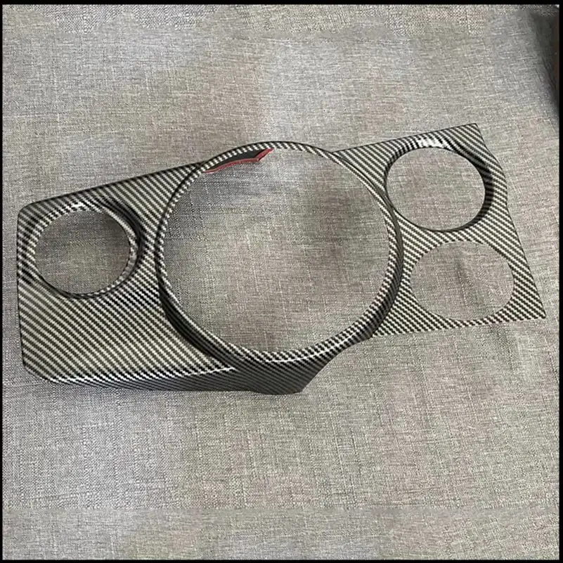 

Car Styling For Mitsubishi ASX 2011-2017 LHD Gear Box Panel Water Cup Holder Cover Trim Decorative Frame Auto Parts Accessories