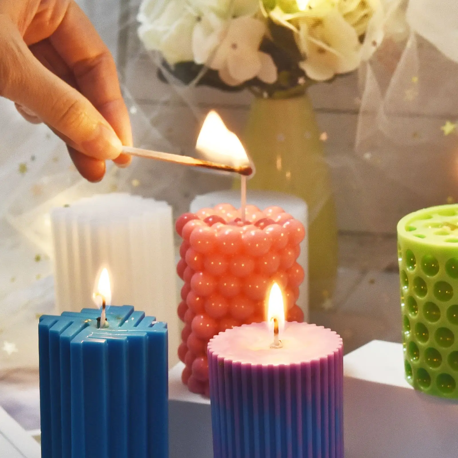 16 Colors Candle Dyes Pigment DIY Candle Mold Soap Coloring Handmade Crafts Resin Pigment For Home Craft Making Candle