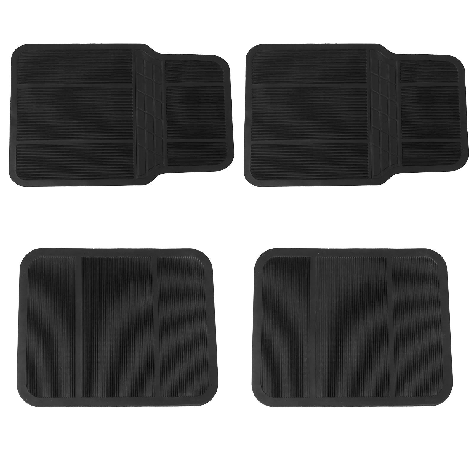 Waterproof Foot Mat Car Floor Vehicle Non-slip Mats for Cars Black Universal Auto