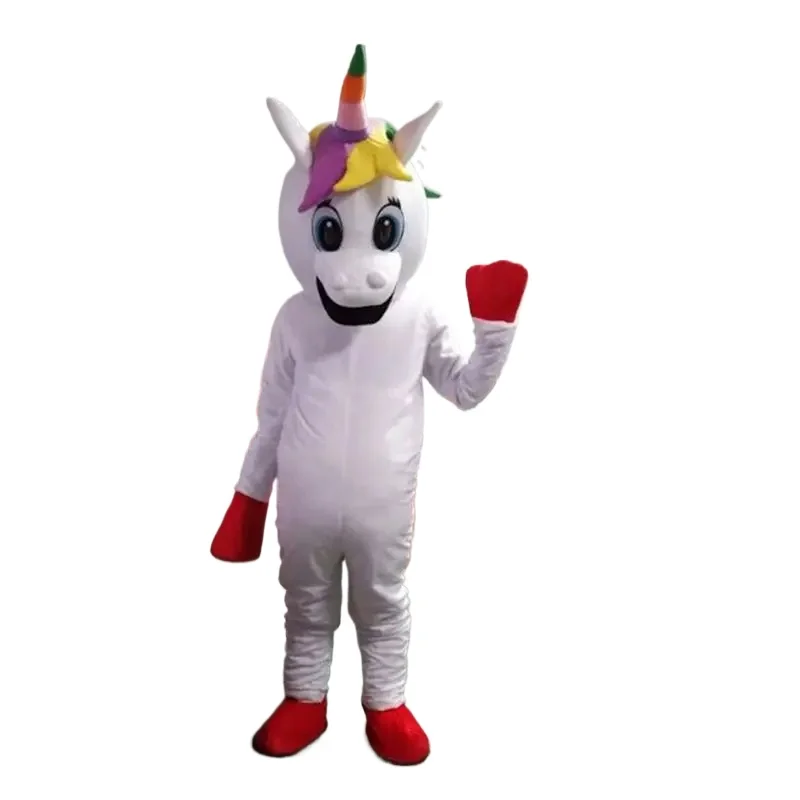 

Cosplay gold horn unicorn Cartoon character costume Mascot Costume Advertising Ceremony Fancy Dress Party Animal carnival props