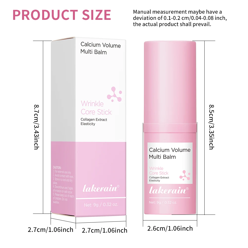 Lakerain Calcium Complex Eye Cream Stick Skin Tightening Anti-Wrinkle Eye Essence Stick for Beauty And Skincare - view 6