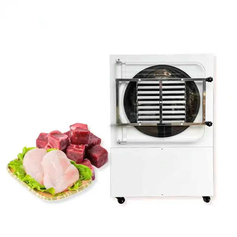 1.0-50kg Whole Strawberry Fruit And Commercial Freeze-dried Candy Freeze Dryer Household Freeze Dryer Source Factory