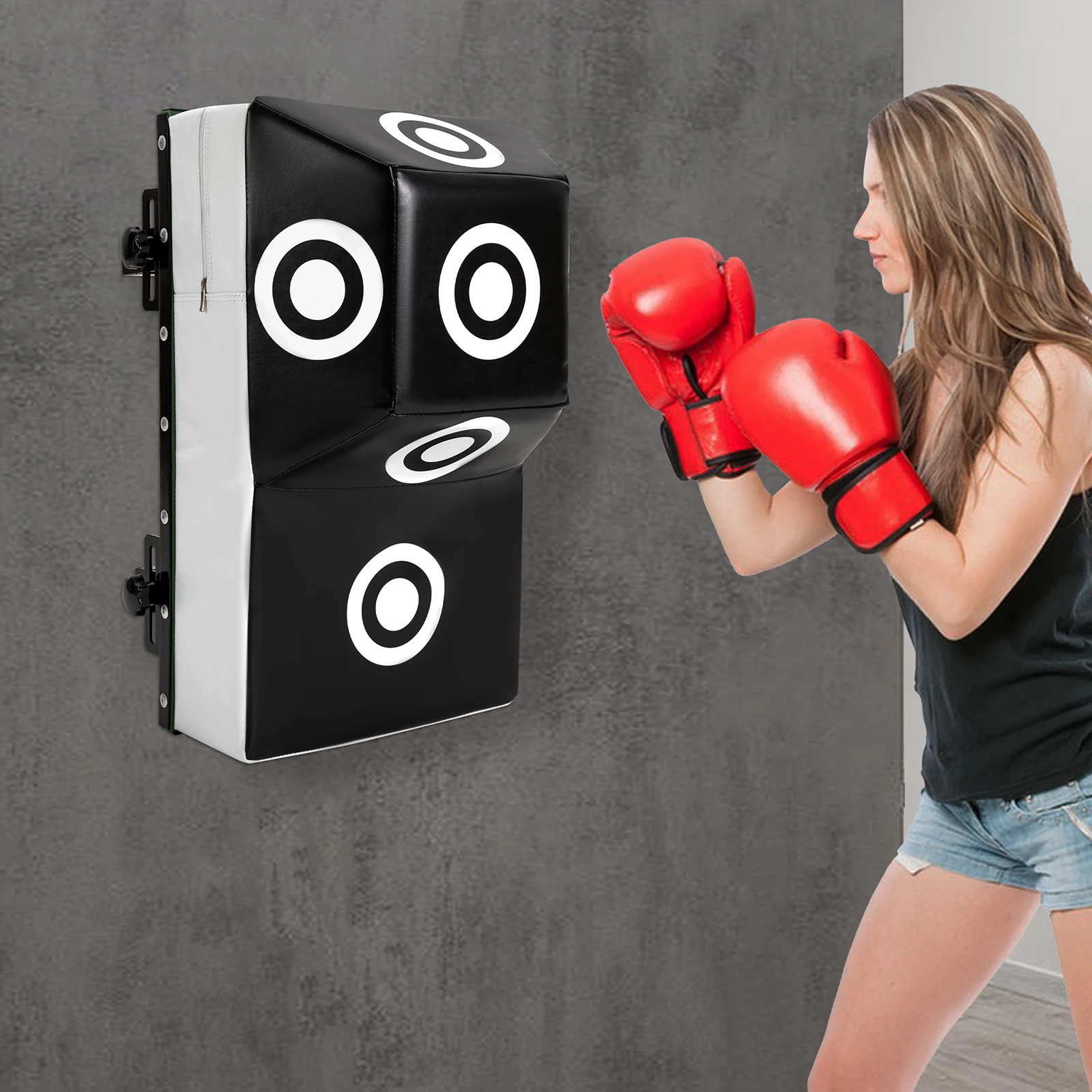 Wall Mount Uppercut Boxing Equipment Adult/Children Sports Fitness Boxing Trainer Home Exercise Response Training Boxing Target