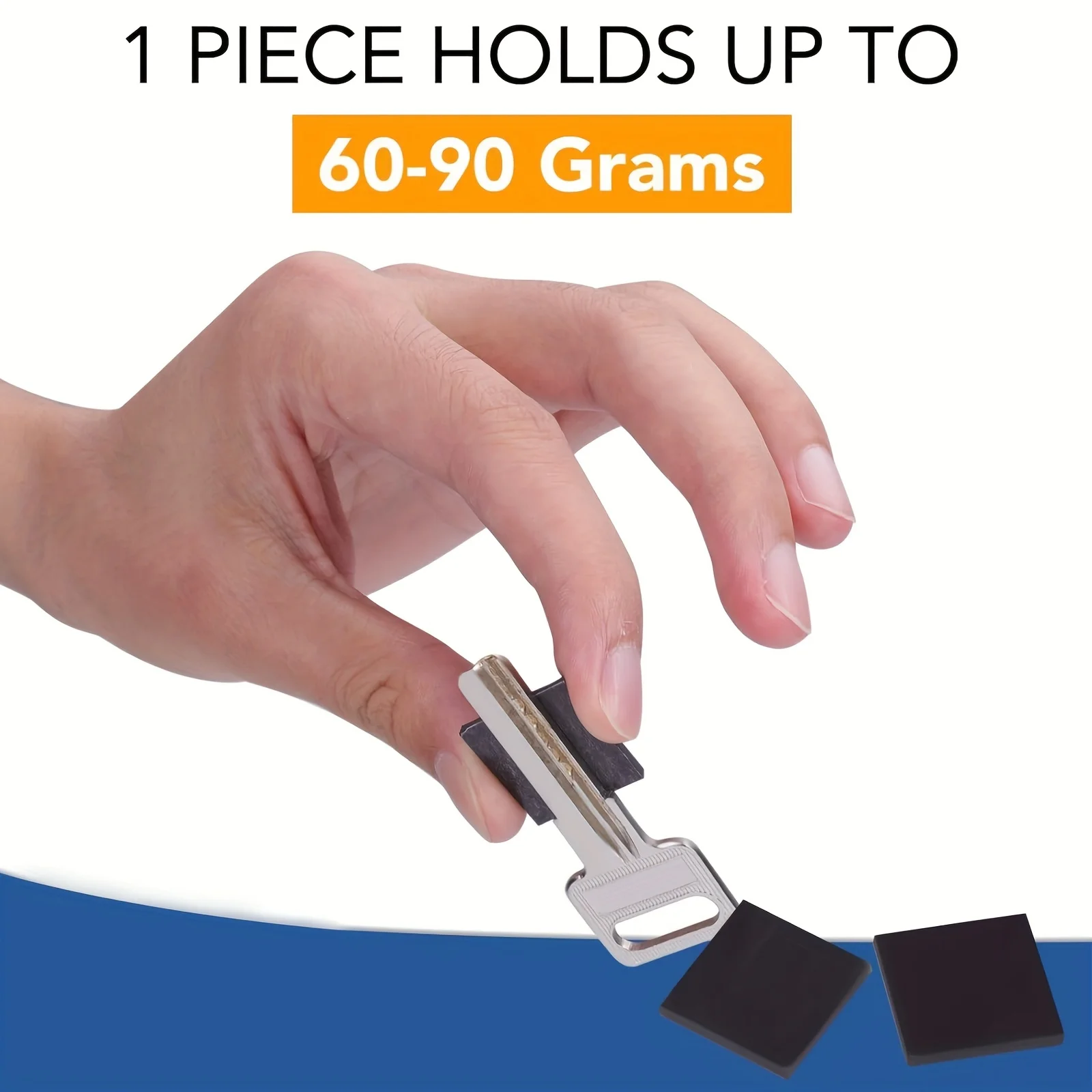 280pcs Self Adhesive Magnet Squares, Magnet Sheets Magnets with Adhesive Backing Magnet, Flexible Sticky Magnetic Sheets Strips
