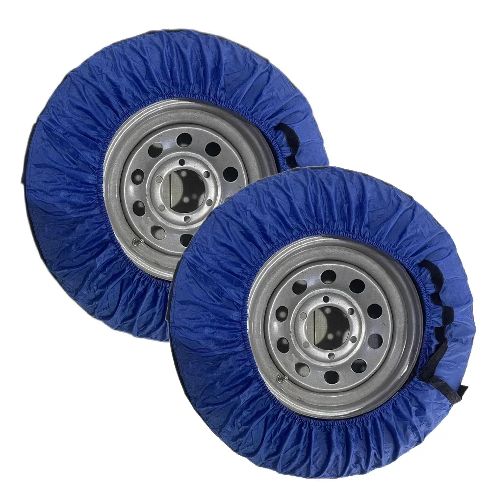 Car Tire Storage Tire Protection Outdoor Use 600D Oxford Cloth Adjustable Straps Multi-vehicle Compatibility For Car
