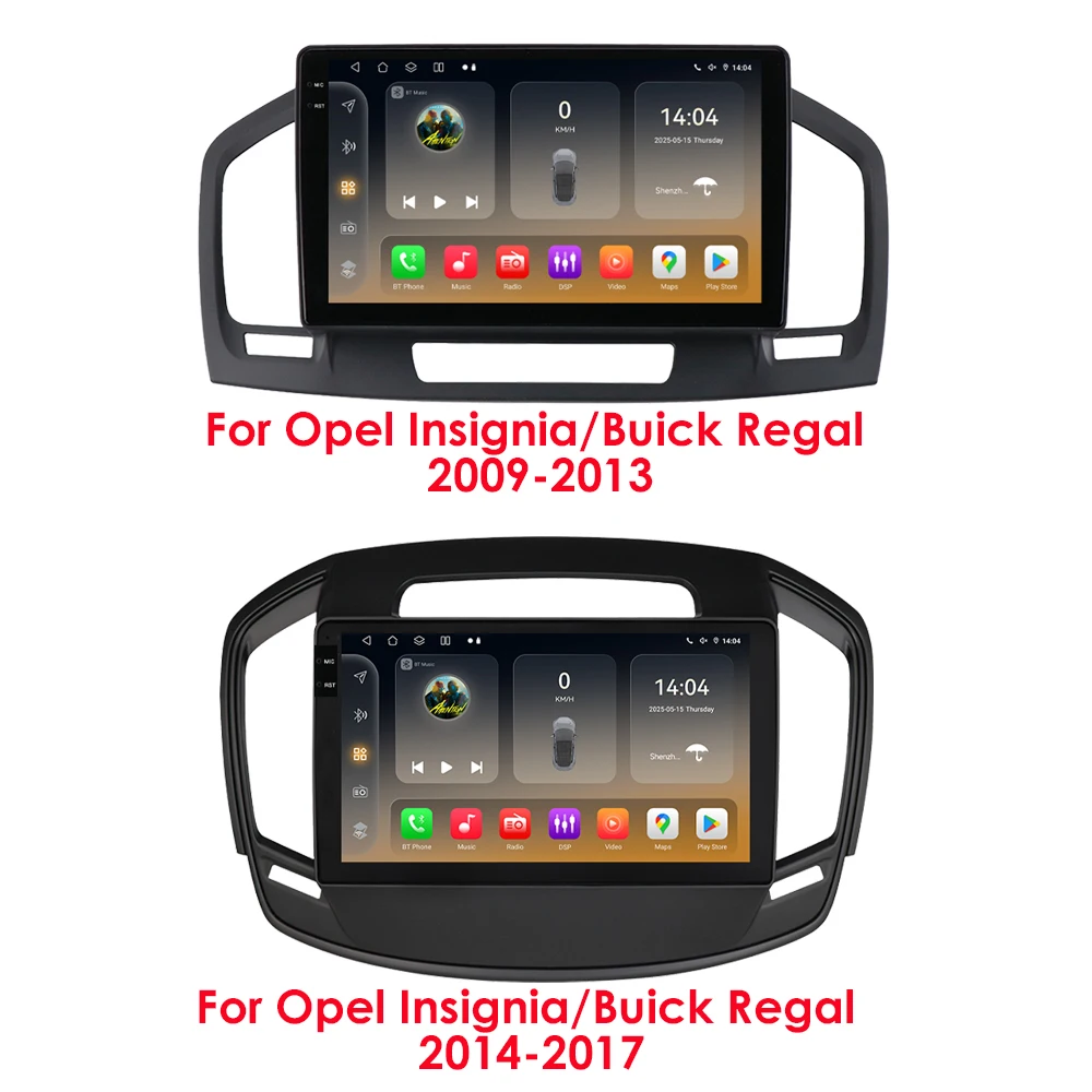 Android 14 Autoradio Voor Buick Regal Opel Insignia 2009-2017 Auto Multimedia GPS Carplay 4G DSP BT 360 Camera Door Snapdragon 6115 - afbeelding 2