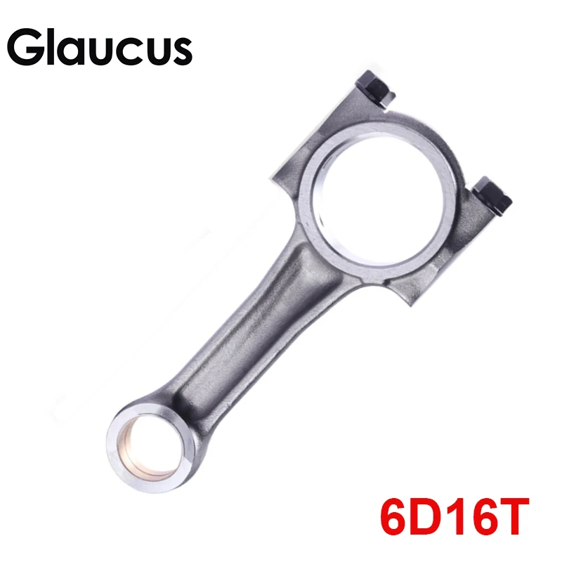 

6D16T connecting rod conrod con rod for Mitsubishi fuso Kobelco Excavator SK320-6 SK420 ME072401