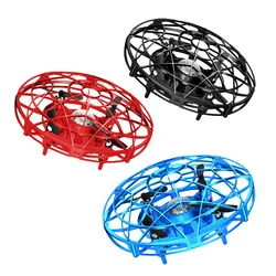 Mini Ufo Flying Toy For Kids Spinner Toys For Boys Quadcopter Rc Drone Electric Infrared induction Flysky