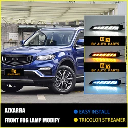 ATLAS PRO Front Daytime Running Light Modify Parts For Geely AZKARRA LED Fog Lamp Modification