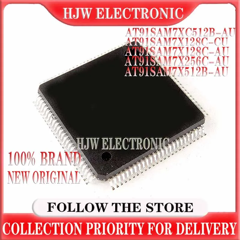 

AT91SAM7X256C-AU AT91SAM7X512B-AU AT91SAM7X128C-AU AT91SAM7X128C-CU AT91SAM7XC512B-AU Microcontroller (MCU/MPU/SOC) IC Chip