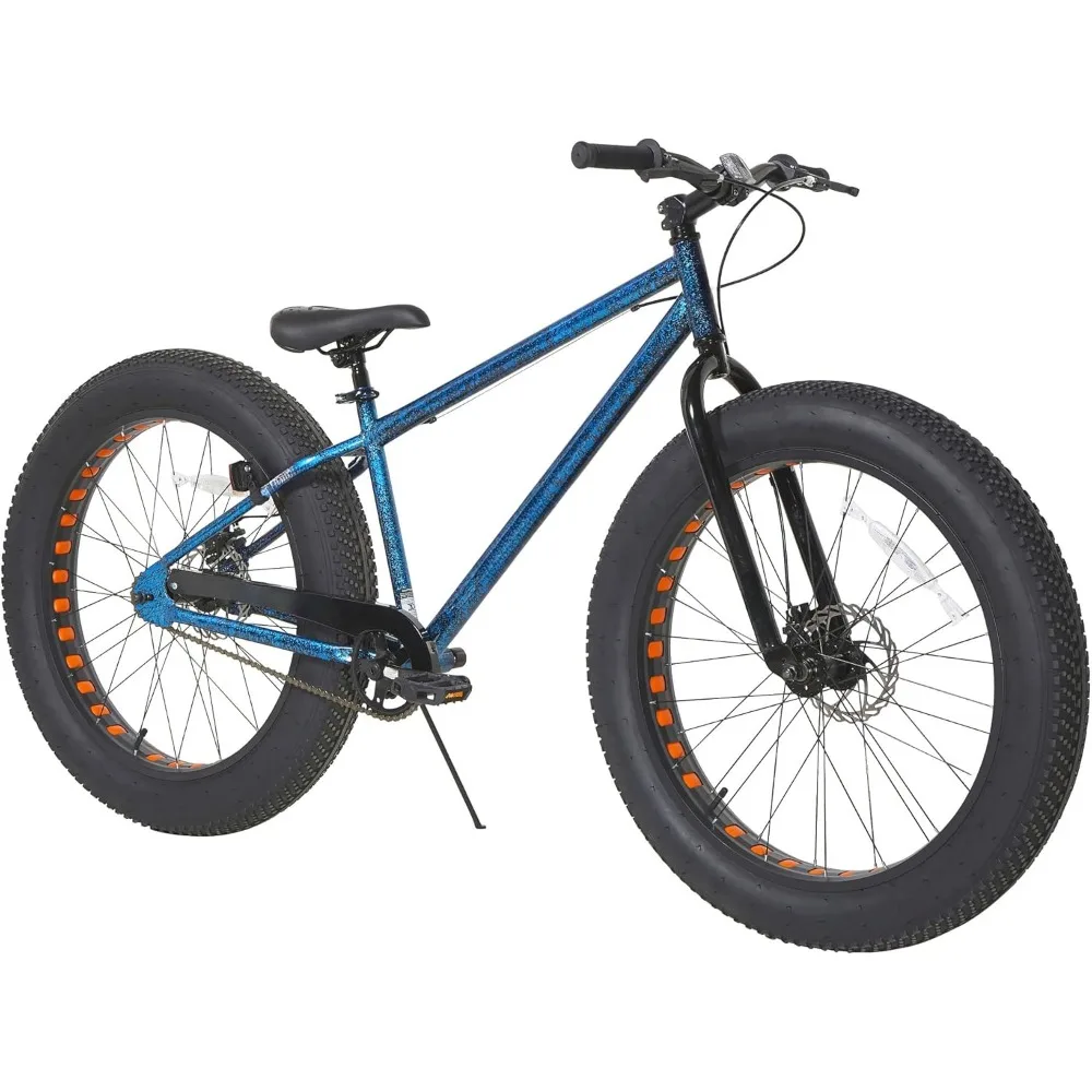 

Bicycle, 26 Inch Men's BMX Bicycle, with Easy To Operate Mountain Bike Style Handlebars, Suitable for People Aged 15-99