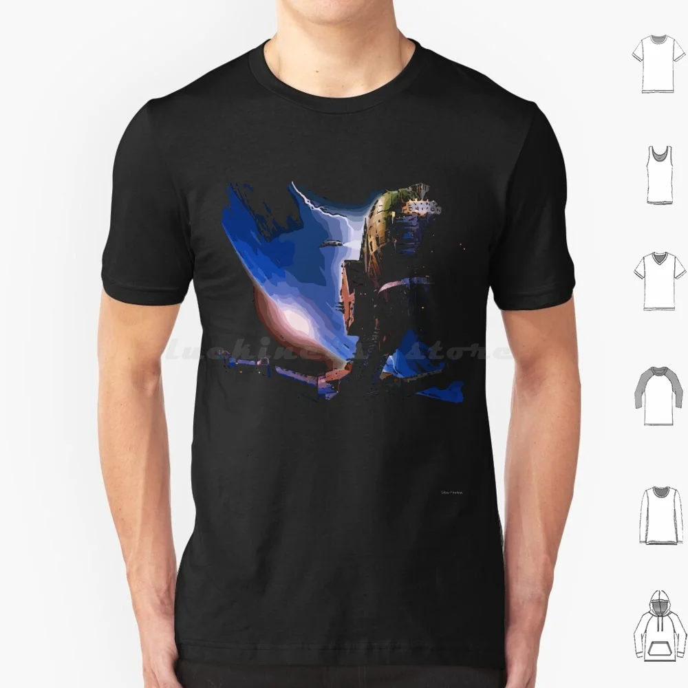 Event Horizon T Shirt 6xl Cotton Cool Tee Science Fiction Sci Fi Scifi Sf Movie Film Video Dvd Tv Cult Retro Vintage
