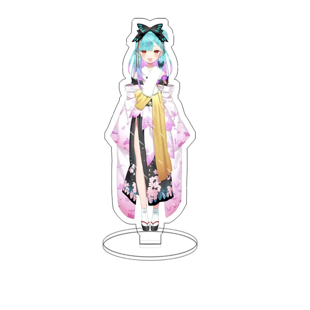 New Anime Hololive Vtuber Hosimati Suisei Cosplay Acrylic Action Figure Shirakami Fubuki Stand Fans Gift For Friend 15CM