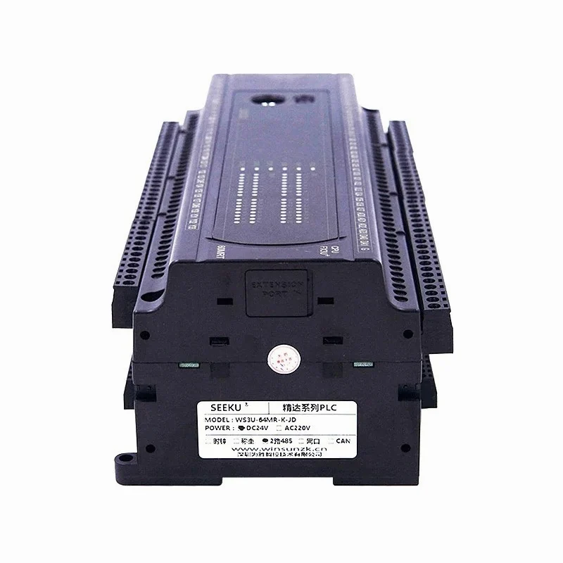 FX3U 60/64 MR/MT/MRT 4CH NTC 10K 2DA of 0-10V 6AD of 0-20mA 24V 220V 2CH RS485 MODBUS Relay Transistor Output