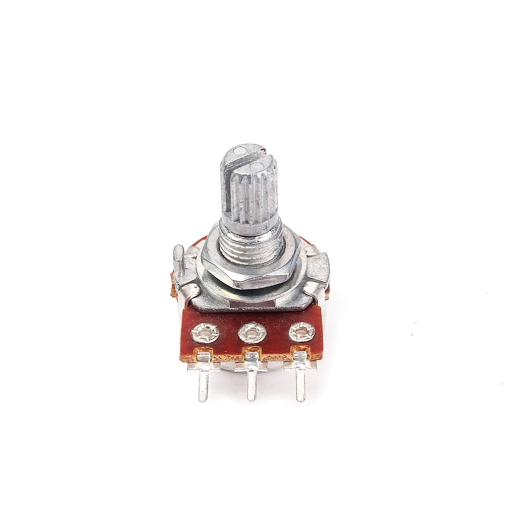 

Guitar Accessory B250K Mini Short Knurled Split Shaft Straight Pot Guitar Potentiometers Shaft Volume and Tone Controls