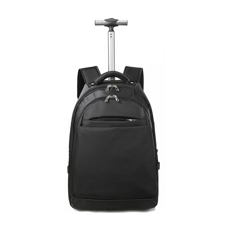 Travel Bag With Wheels Men\'s Trolley Backpack Business Large Capacity Wheeled Backpack Travel Rolling Luggage Bag For Women