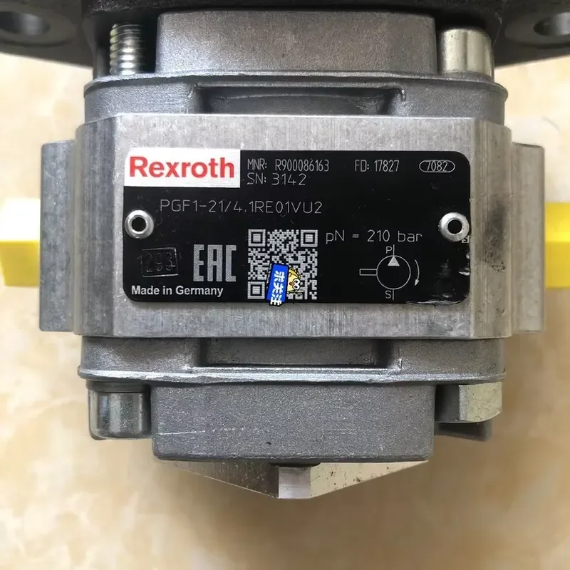 R900086163 Hydraulic pump gear PGF1-2X/4 1RE01VU2 displacement 4 Suitable for PLC