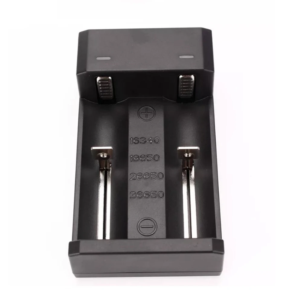 Wurkkos 4.2V USB Charger 2 Slots 18650 26650 16340 36650 Rechargeable Battery Universal Charger CE Charger for Li-ion Battery