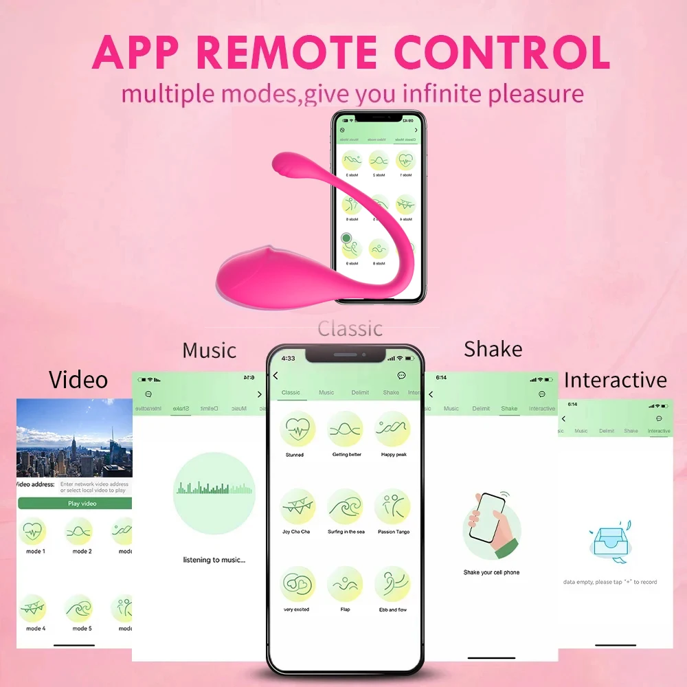 Wireless Bluetooth APP Vibrator Female Remote Control Egg Clitoris Stimulator G Spot Massager Sex Toys for Women Adults Panties view 2