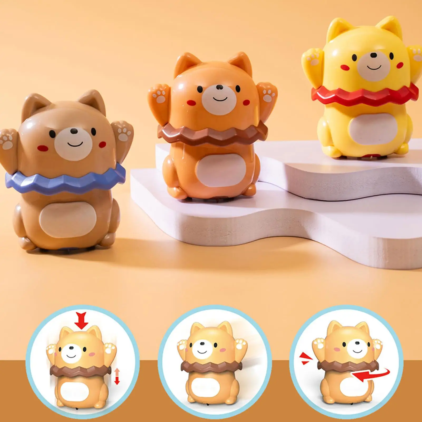 

Игрушечный автомобиль Press and Go Bear Press Racing Car Мультяшный автомобиль с животными для малышей, подарок на день рождения, дорожная игра, детский гоночный автомобиль, игрушка