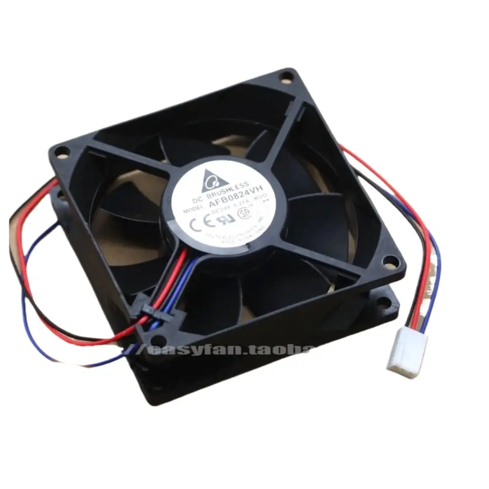 

8cm 80mm Fan for Delta AFB0824VH 8025 24V 0.21A Cooling Fan, High Airflow Electronics & Frequency Converters