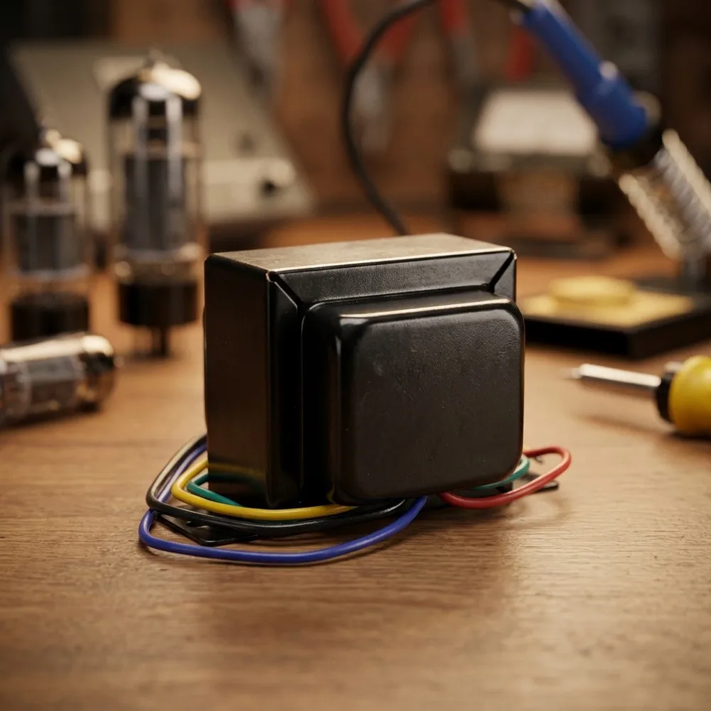5W 5K Single Ended Output Transformer For 6P1 6P14 6P6 Tube Audio-Amplifier 0-4-8 Ohm Secondary 12H Inductance Tools Parts