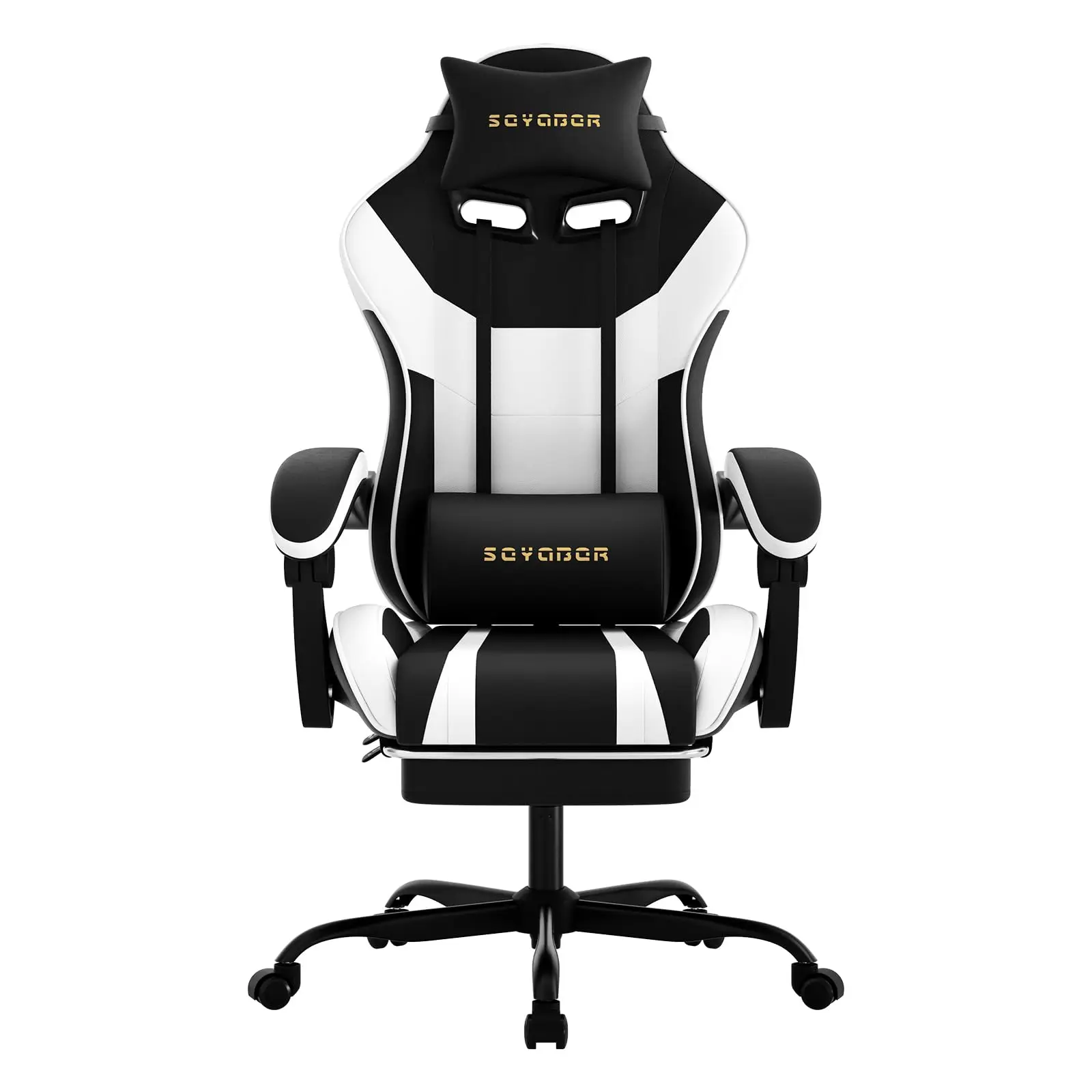 Ergonomic Gaming Chair,A Versatile 3-in-1 Video Game Chair for Work, Study, and Gaming,Features an Adjustable Backrest