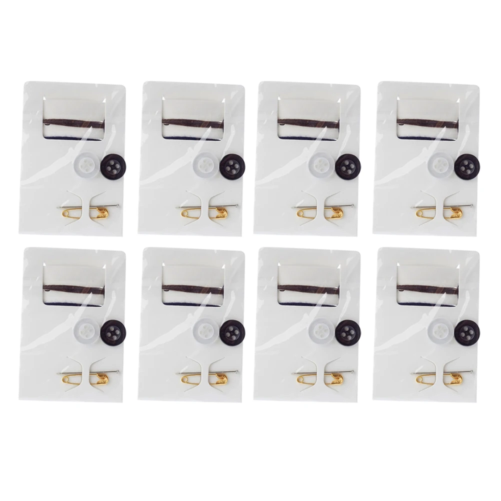 

15 Pcs Sewing Tools Emergency Kit Supplies Hotel Mini Needle Accessories