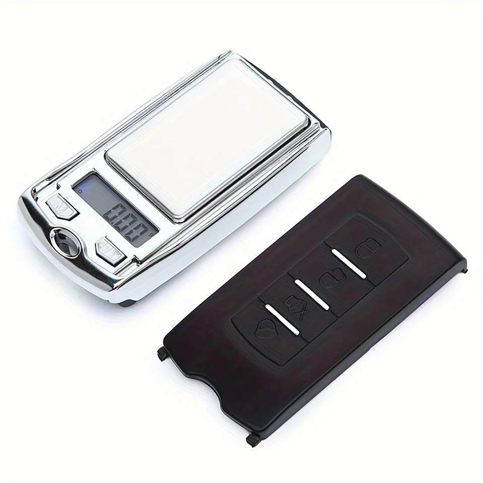 1 Precision Digital Pocket Scale, Accuracy 0.01 Gram, Car Key Shape Mini Electronic Kitchen Scale