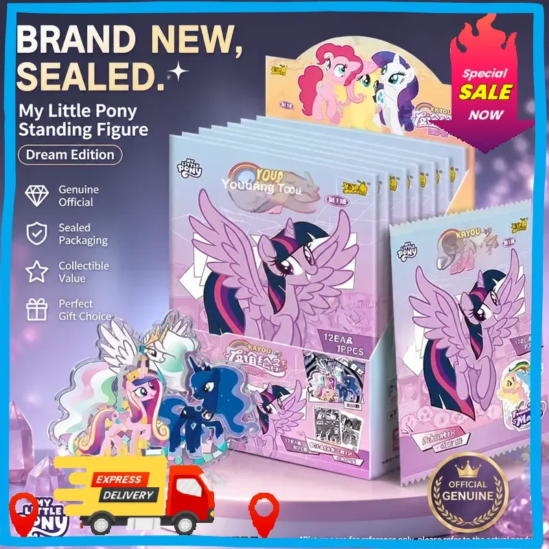 Kayou My Little Pony Acrylic Stand Authentic Wobble Structure First Wave Full Box Friendship Magic Collection Display Ornament