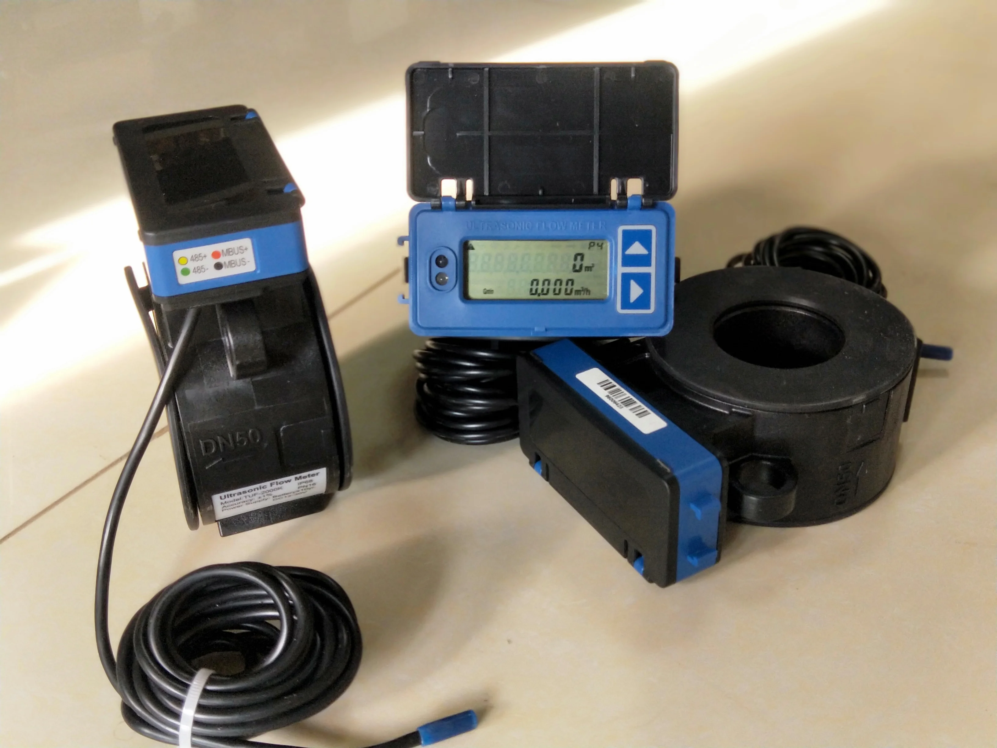 إدراج ساندويتش بالموجات فوق الصوتية مقياس تدفق المياه مقياس الجريان مقياس المياه #1