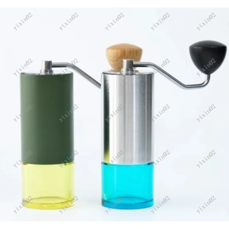 M40 70g Portable Travel Threaded Coffee Bean Can Thickened Resin C40 Powder Cup for Espresso Beans Storage