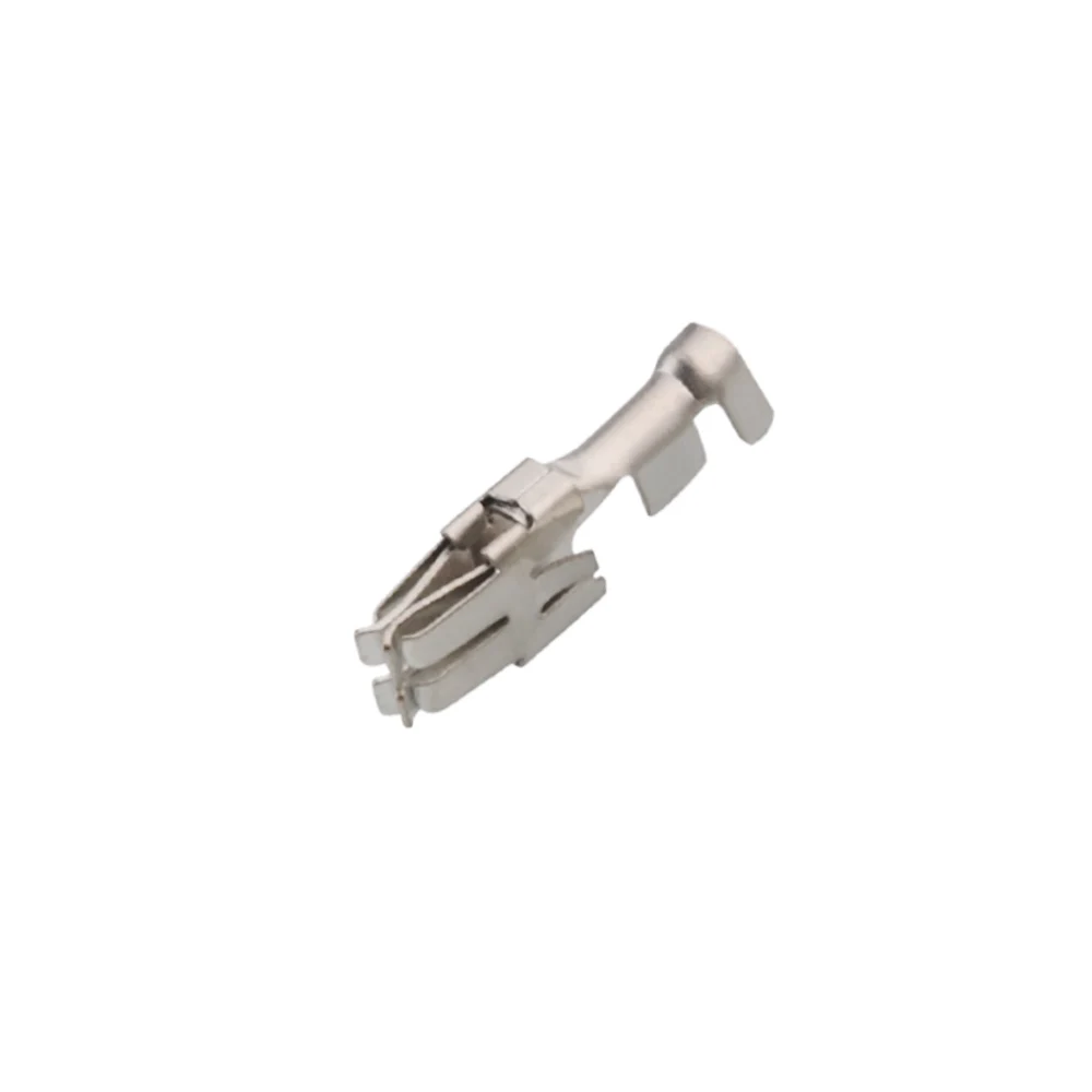 100 PCS Large Four-Lobe Female Spade Terminals 927833-2 DJ6218B-E6.3B Model Bulk Pack Electrical Connector for DIY Projects