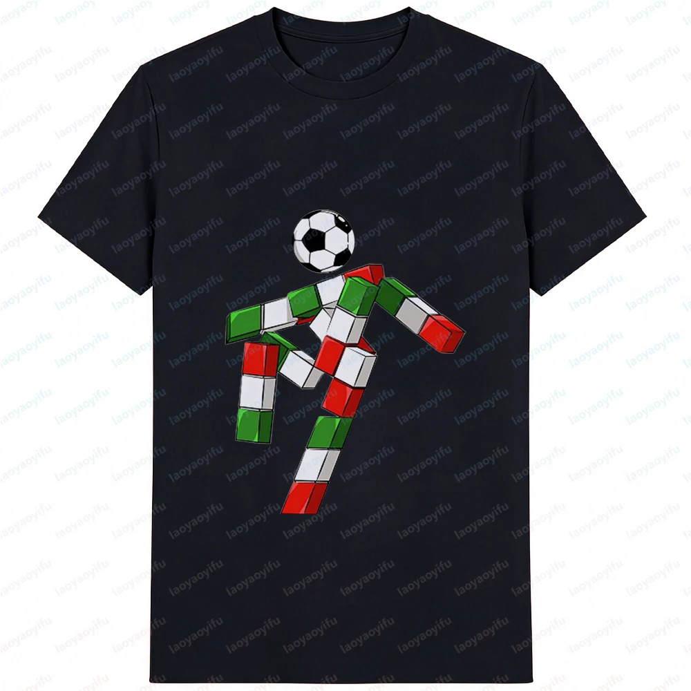 Camiseta Engraçada de Futebol da Itália 1990, Camiseta Vintage, Moda Harajuku, Camiseta Oversized, Camiseta de Anime