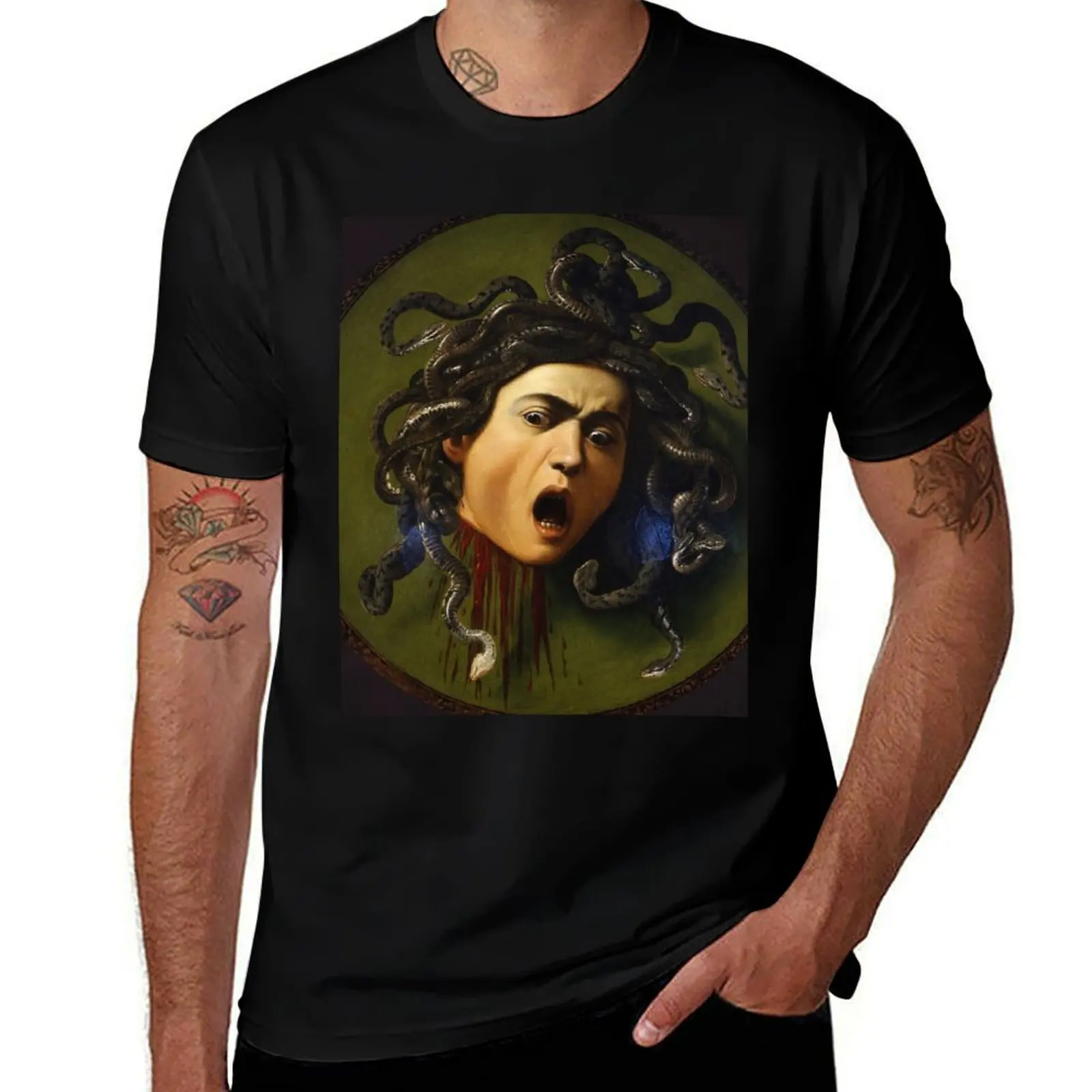 

Caravaggio - t t shirts for shirts man man for (1597) anime Medusa men T-Shirt