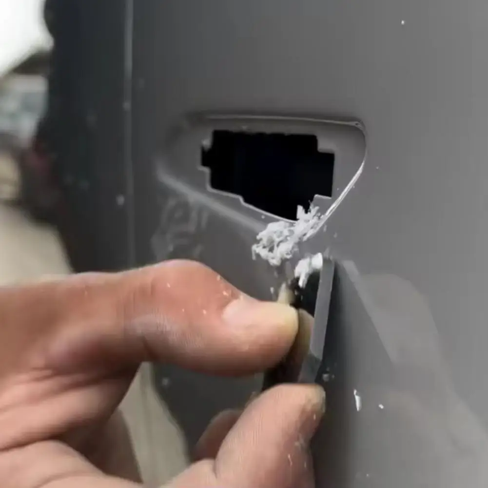 1pc Car Polishing Point Repair Scraper Auto Film Car Surface Cleaning Scraper Repair Tool Accessories