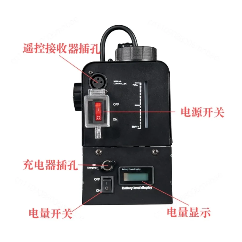Outdoor Charging Mini Smoke Machine Fog Maker Handheld Small Portable Professional Film and Television Studio Short Video