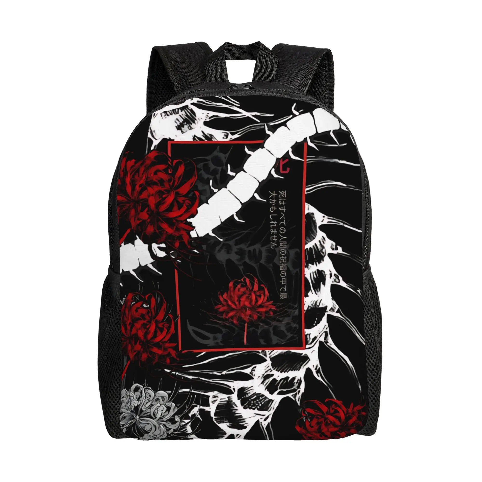 Fashion Halloween Tokyo Ghoul Kaneki Backpacks Its Bag  mochila Outdoor Sturdy Shoulder Rucksack