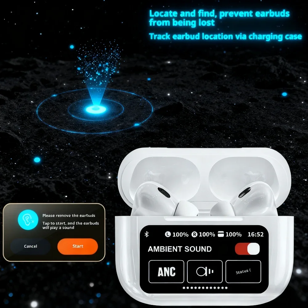 Wireless Bluetooth Headphones Noise Cancellation High Sound Quality Fashionable High Appearance Value for Business Fitness Offic