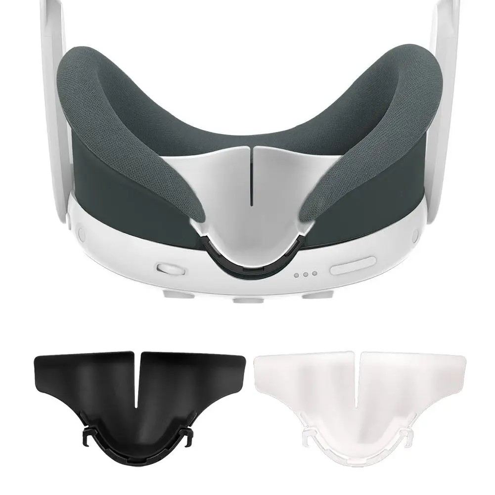 For Meta Quest3 Vr Silicone Pc Nose Pads Adjustable Accessory Silicone Quest3 Cover Vr Interface Rest Nose T9z1