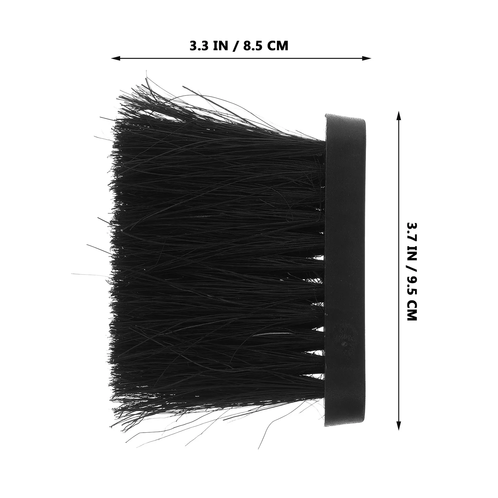 2 Pcs Bench Brush Head Fire Place Small Broom Cleaning Tools Replacement for Fireplace