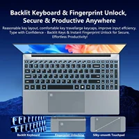 2026 New laptop 15.6 Inch Windows 11 Intel Core i9 9900 16GB RAM 1TB 2TB SSD Fingerprint Unlock Study Office Pc Gaming Laptops 3
