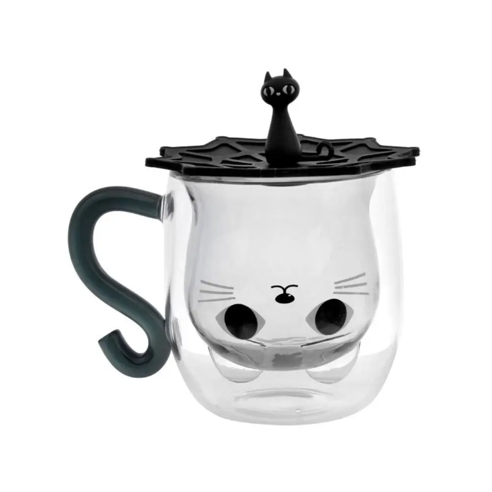 

Insulated Glass Coffee Mugs Double-Walled Heat Resistant Espresso Coffee Cups Cute Drinkware Water Cups Summer