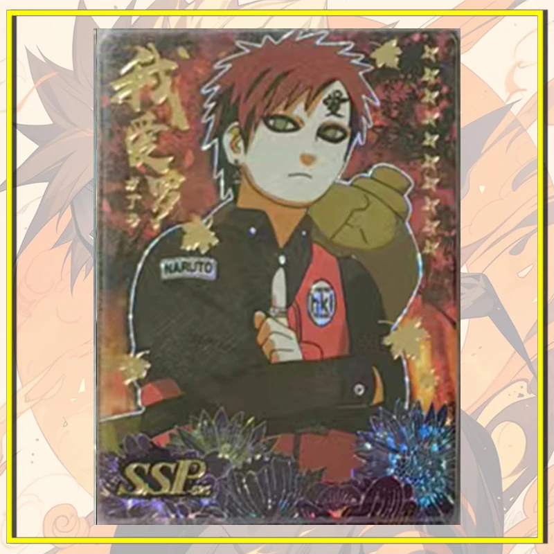 Anime NARUTO SP SSP card Gaara Hatake Kakashi Single-player series Rare cards tidal current boy Toy collection Birthday gifts