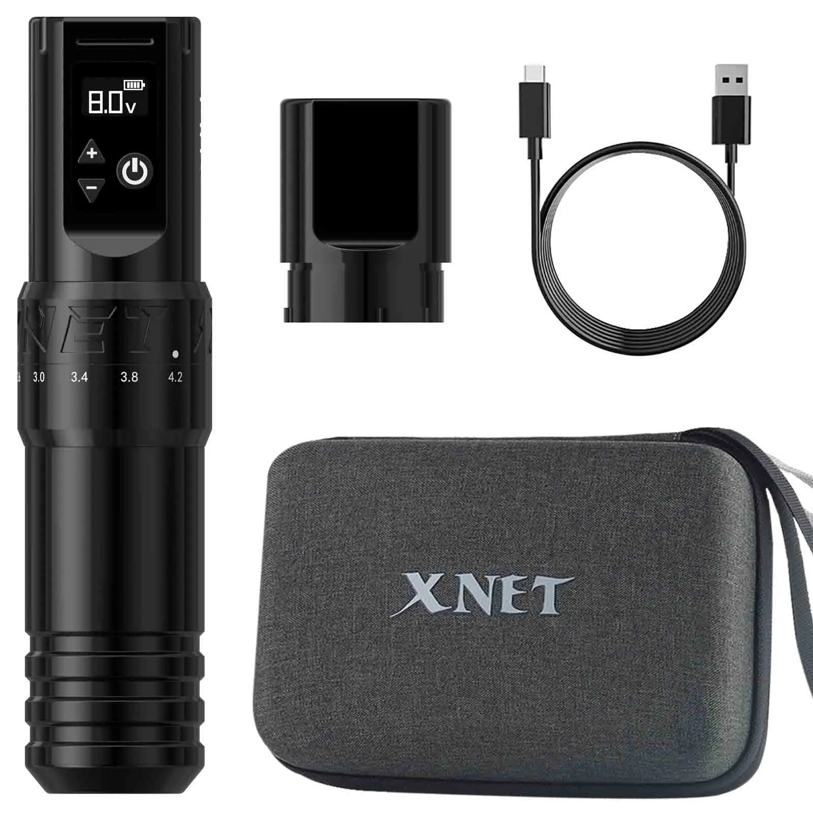 XNET Vane Wireless Tattoo Pen Machine Powerful Brushless Motor