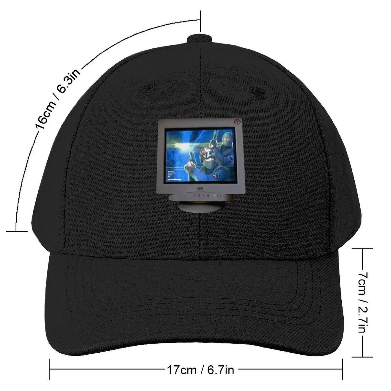 Counter Strike graphic tee Baseball Cap Anime Hat Dropshipping dad hat Wild Ball Hat Trucker Hats For Men Women's