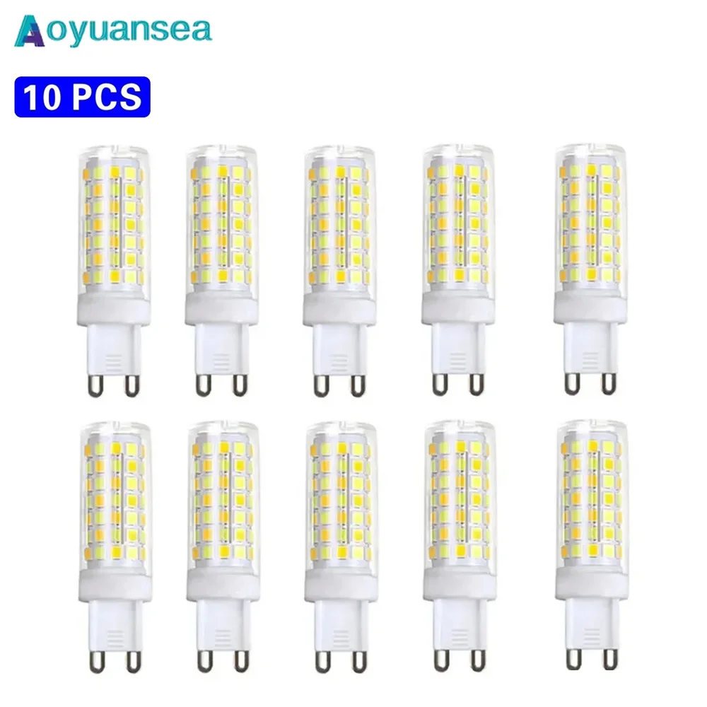 

Aoyuansea G9 LED Lamp 7W 9W 12W 15W 18W AC110V 220V LED Bulb SMD2835 LED Light Replace 30/40W Halogen Lamp Light For Home Useful